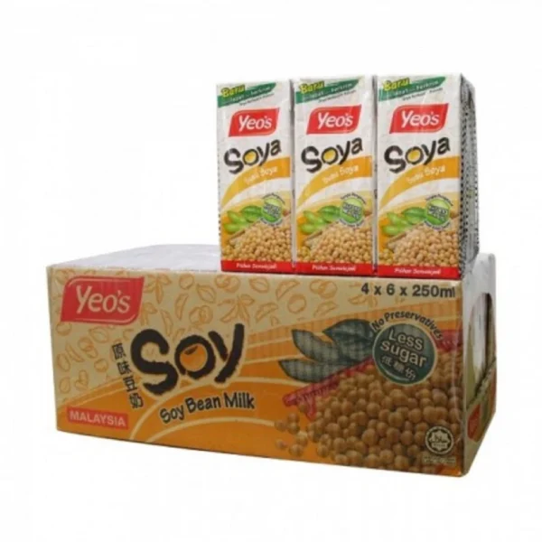 Yeo’s Soya Bean Drink 250ml x 24