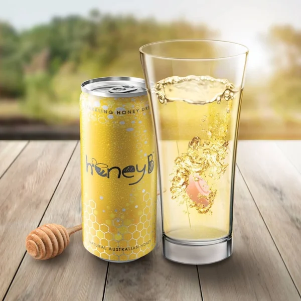 Honey B Sparkling Honey Drink 250ml x 6