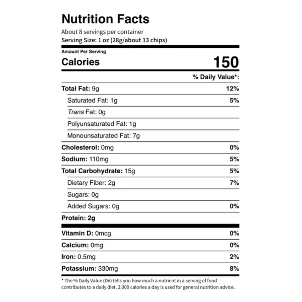 Kettle Brand Sea Salt Potato Chips 141g