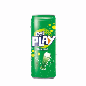 EST Play Cream Soda & Fruit Flavoured Carbonated Drink 325ml