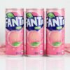 White Peach Flavour Carbonated Soft Drink 250ml