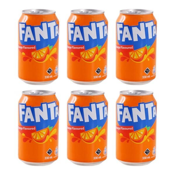 Orange Carbonated Energy Drink 330ml x 24 Cans