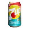 7UP Tropical Soda Drink 355ml x 12