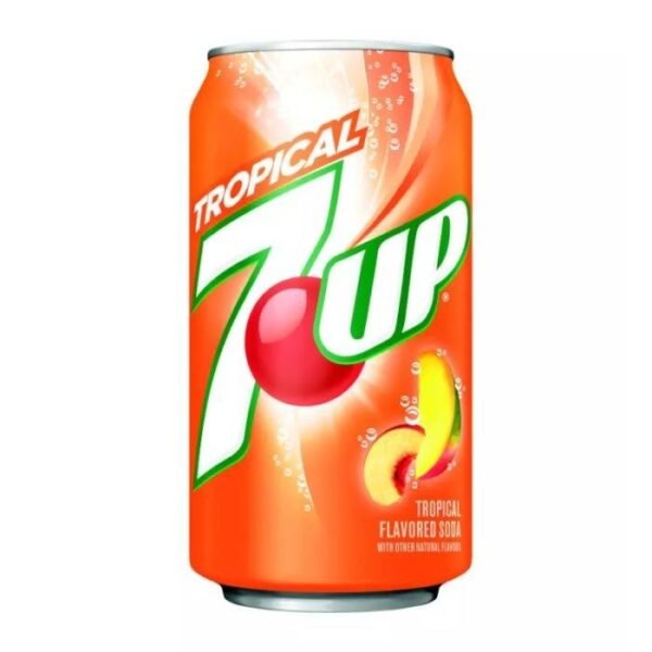 7UP Tropical Soda Drink 355ml x 12