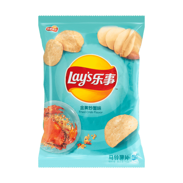 Fried Crab Potato Chips 70g