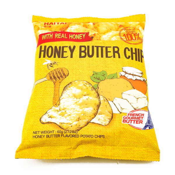 Korean Honey Butter Potato Chips 60g