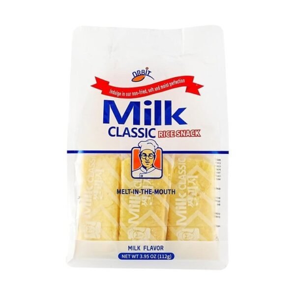 Orbit Rice Crackers Classic Milk Flavour 112g