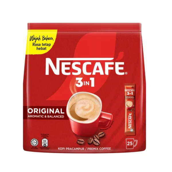 NESCAFÉ Original 3-in-1 Coffee 25 x 18g