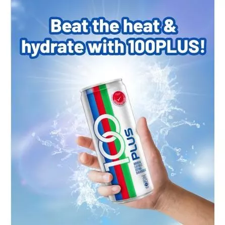 100PLUS Original Carbonated Isotonic Drink 325ml Can