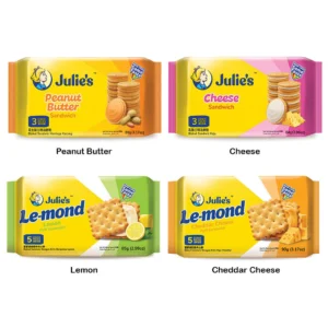 Julie’s Sandwich Biscuits Assorted Flavours