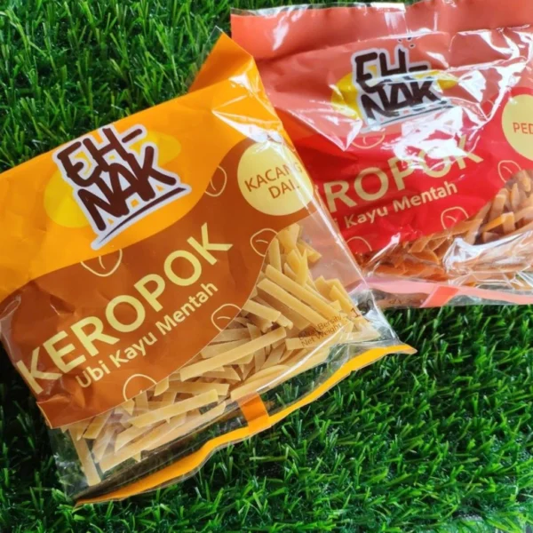 Keropok Ubi Kayu Mentah 150g Assorted Flavours