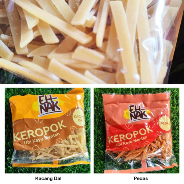 Keropok Ubi Kayu Mentah 150g Assorted Flavours
