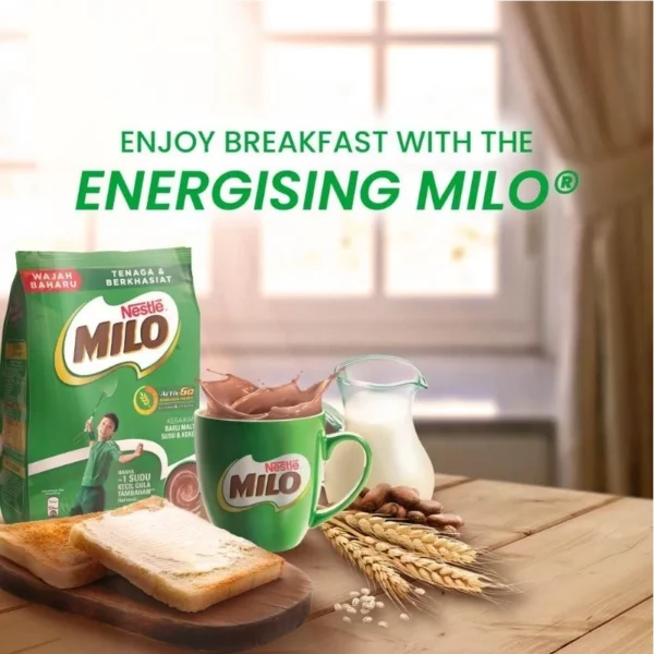 Nestlé MILO Activ-Go Rich Chocolate Malt Beverage 1.8kg